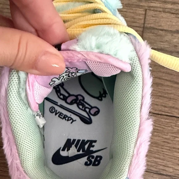 Nike Pastel Kids Sneakers - Blue, Pink, Yellow - Picture 2 of 9